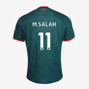 Nike 2022-23 Liverpool Third Jersey - Dark Atomic Teal-Siren Red