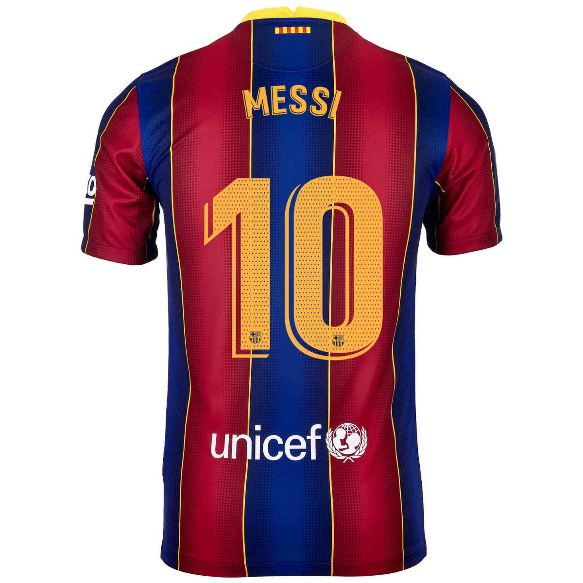 Nike 2020-21 Barcelona Youth Home Jersey - Blue-Red