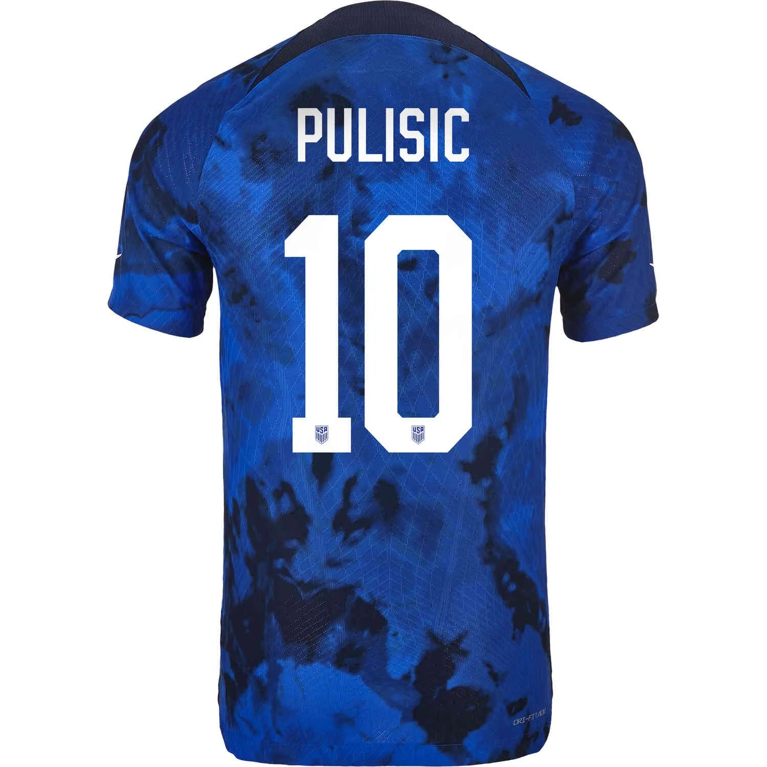 Nike 2022-23 USA Away Vapor Match Authentic Jersey Bright Blue