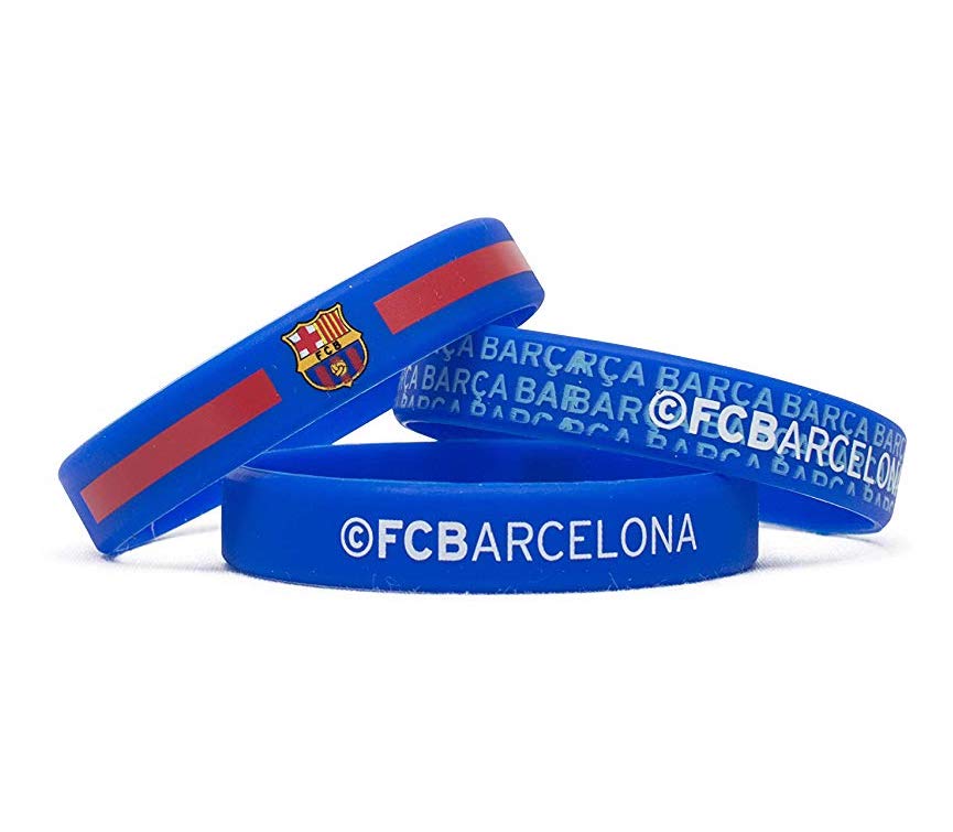 Maccabi 2018-19 Barcelona Silicone Wrist Band (3 Pack)