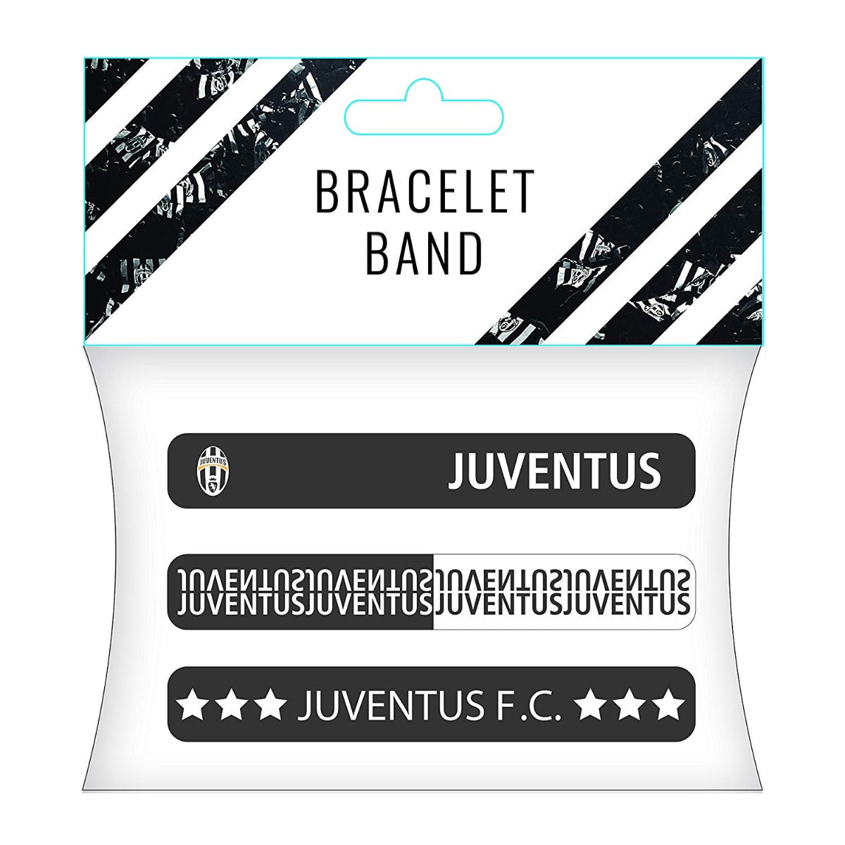 Maccabi 2018-19 Juventus Silicone Wrist Band (3 Pack)