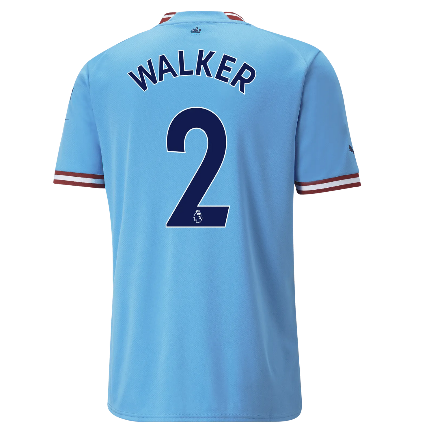 Puma 2022-23 Manchester City Home Jersey - Light Blue-Intense Red