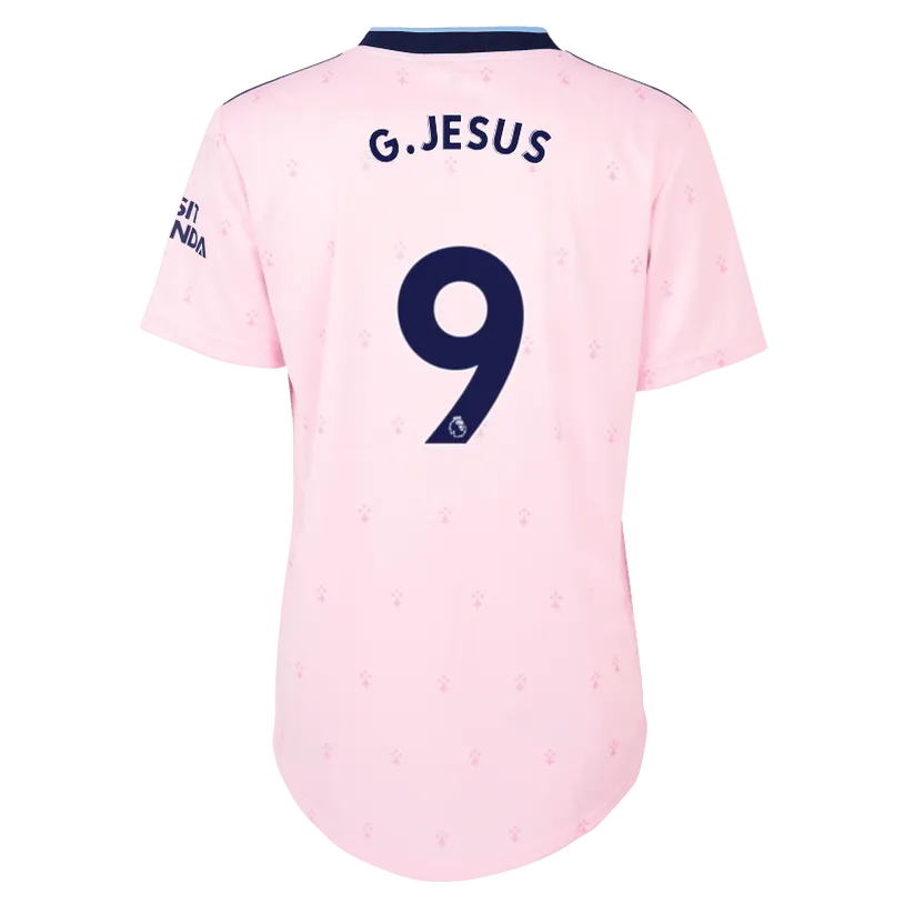 adidas 2022-23 Arsenal Women's Third Jersey - Clear Pink