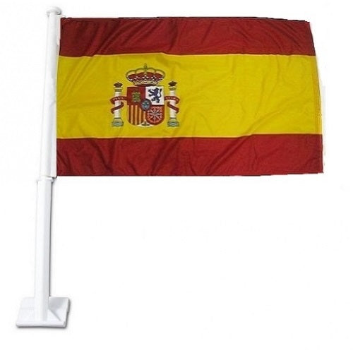España 12x18 Car Flag