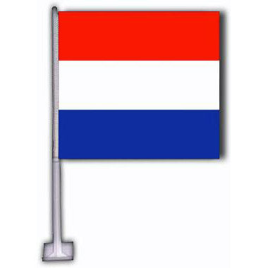Netherlands 12x18 Car Flag