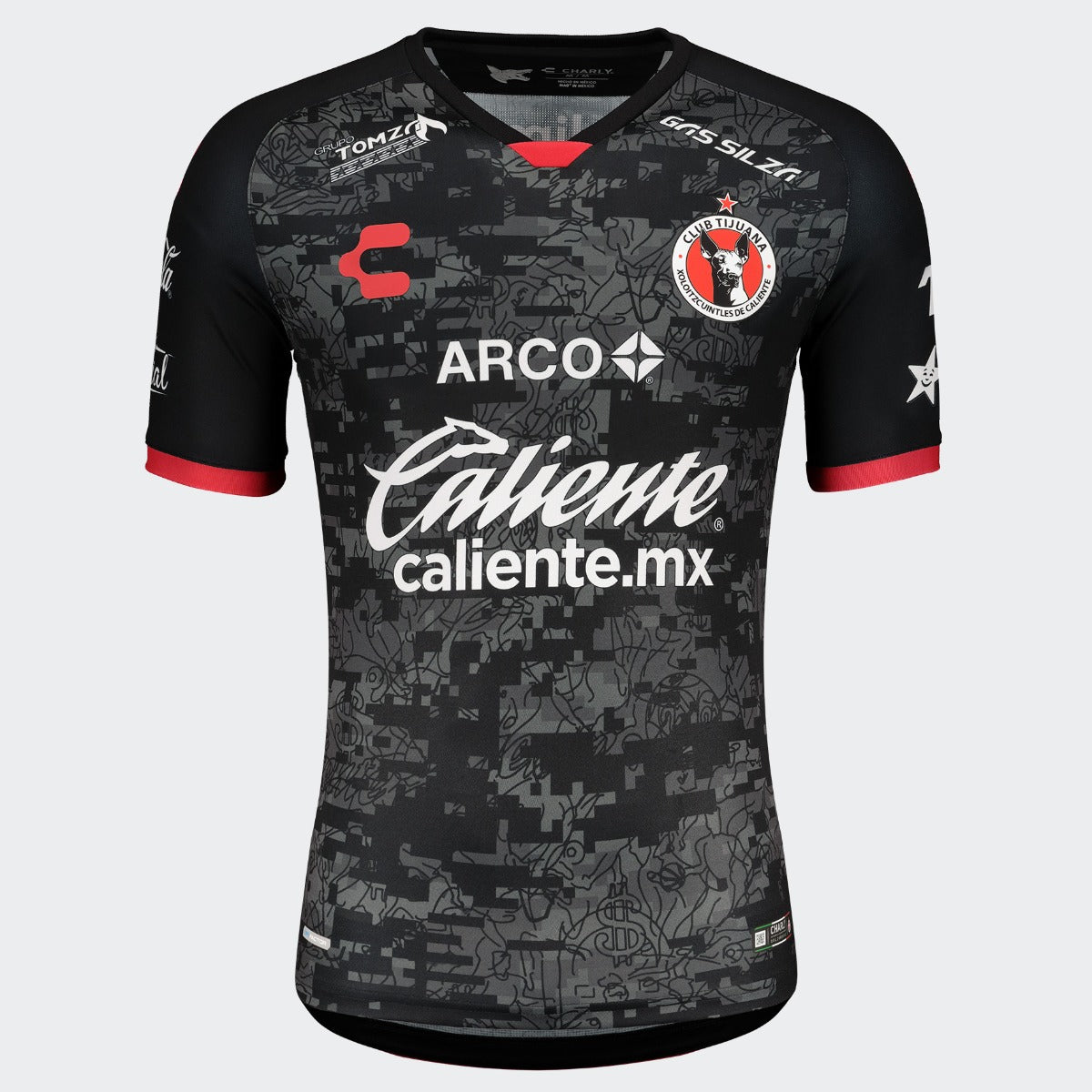 Charly 2020-21 Xolos Home Jersey - Black