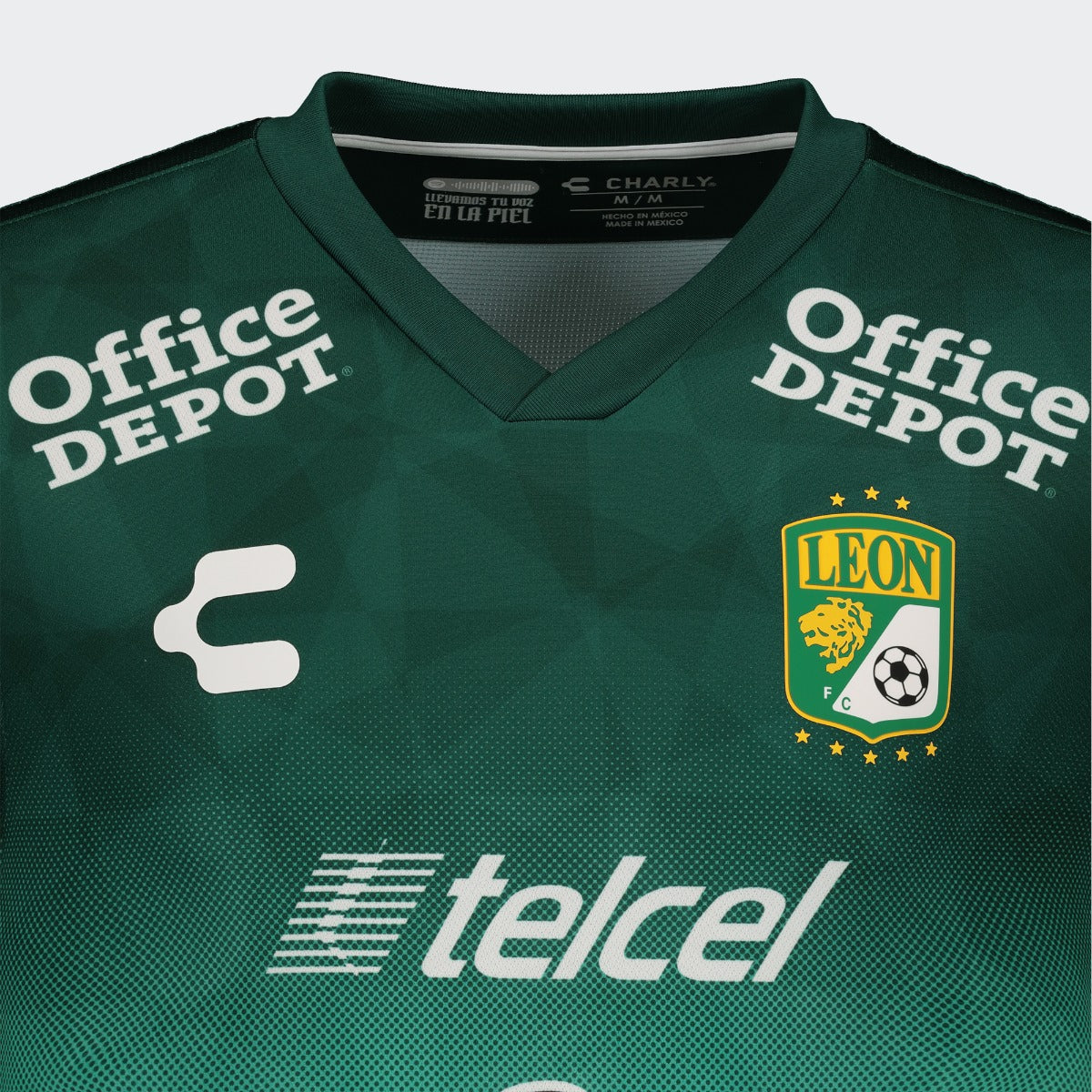 Charly 2021-22 Leon Home Jersey - Green (Detail 1)