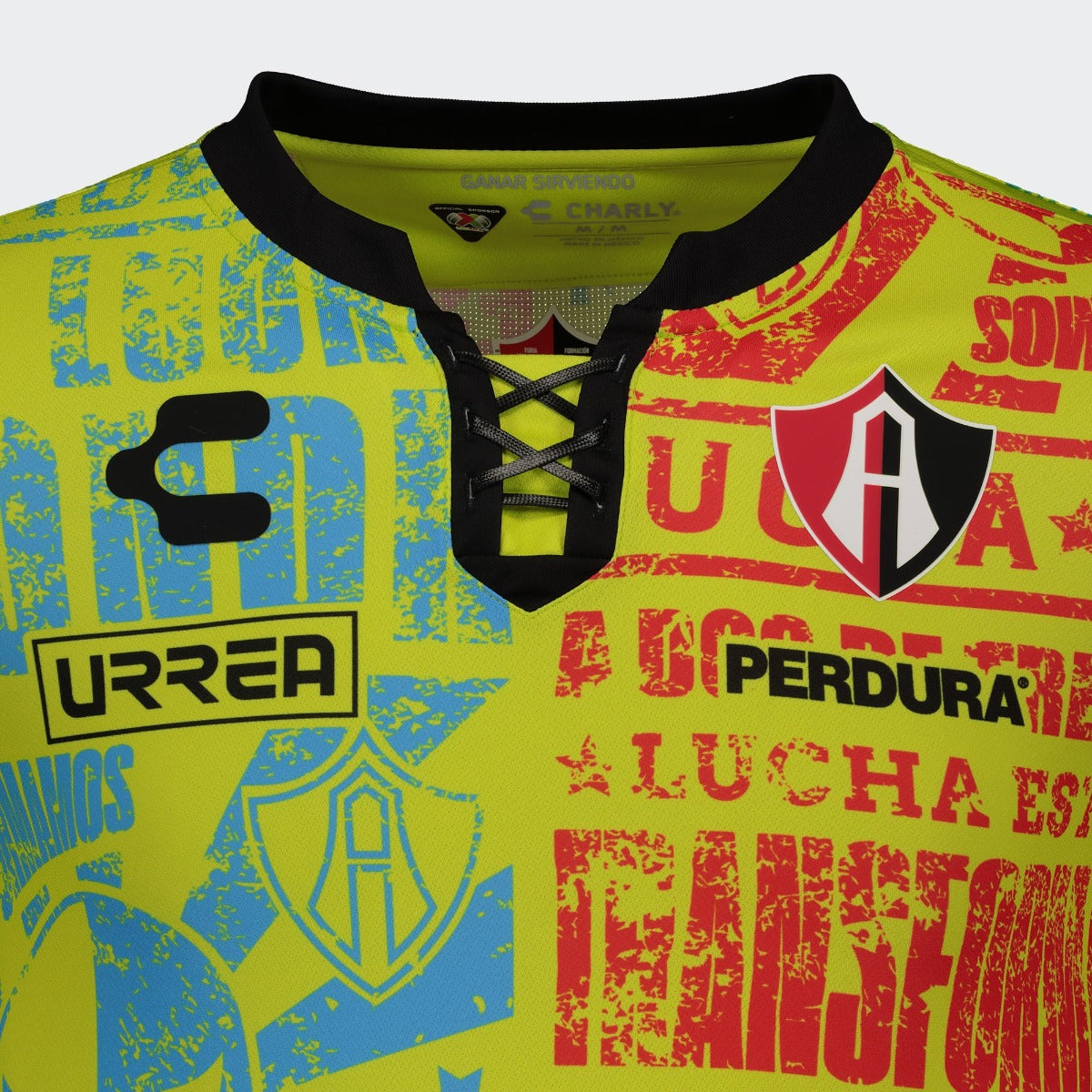 Charly 2021-22 Atlas Third Jersey - Yellow-Red-Blue (Detail 2)