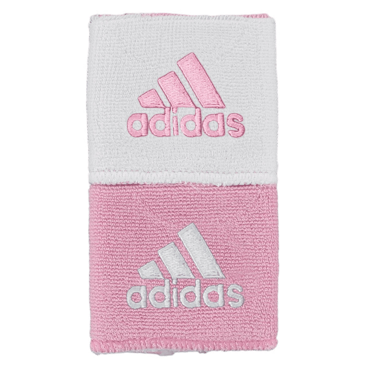 adidas Interval Reversible Wristband  Light Pink/White (Both Sides)