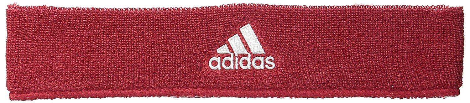 adidas Interval Reversible Headband  Red/White (Side 1)