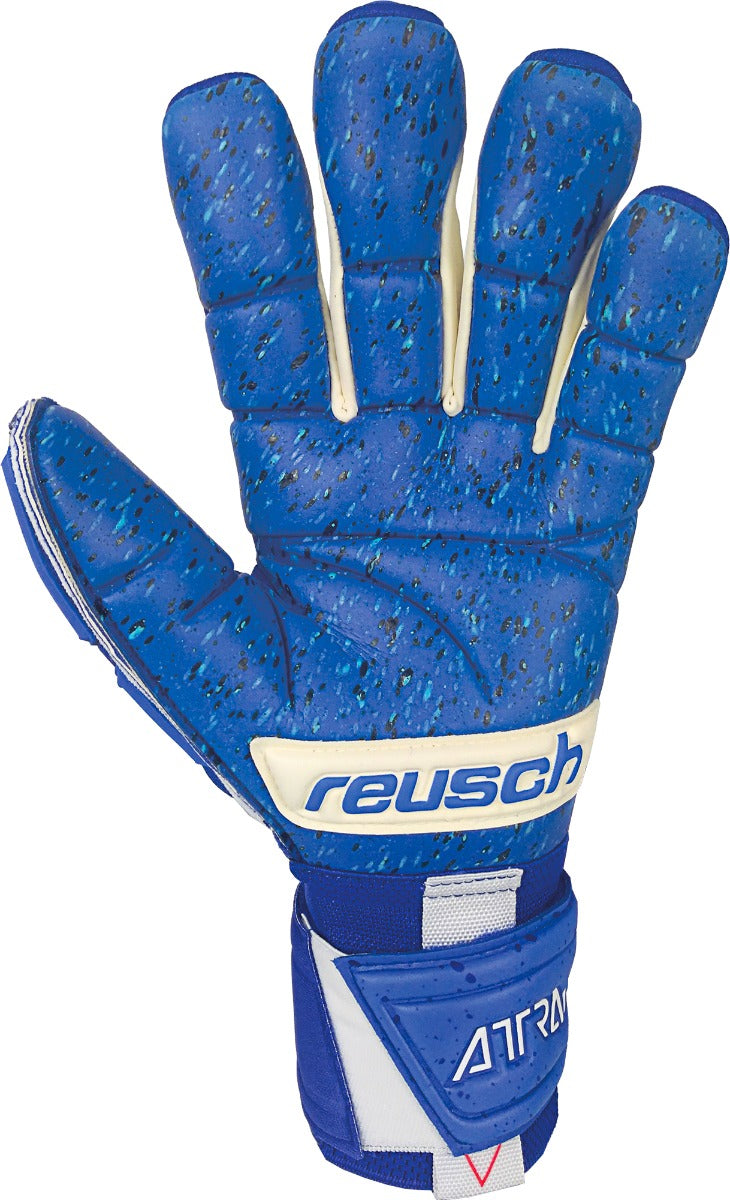 Reusch Attrakt Freegel Fusion Ortho Tech Goaliator Goalkeeper Gloves - Royal-White (Single - Inner)