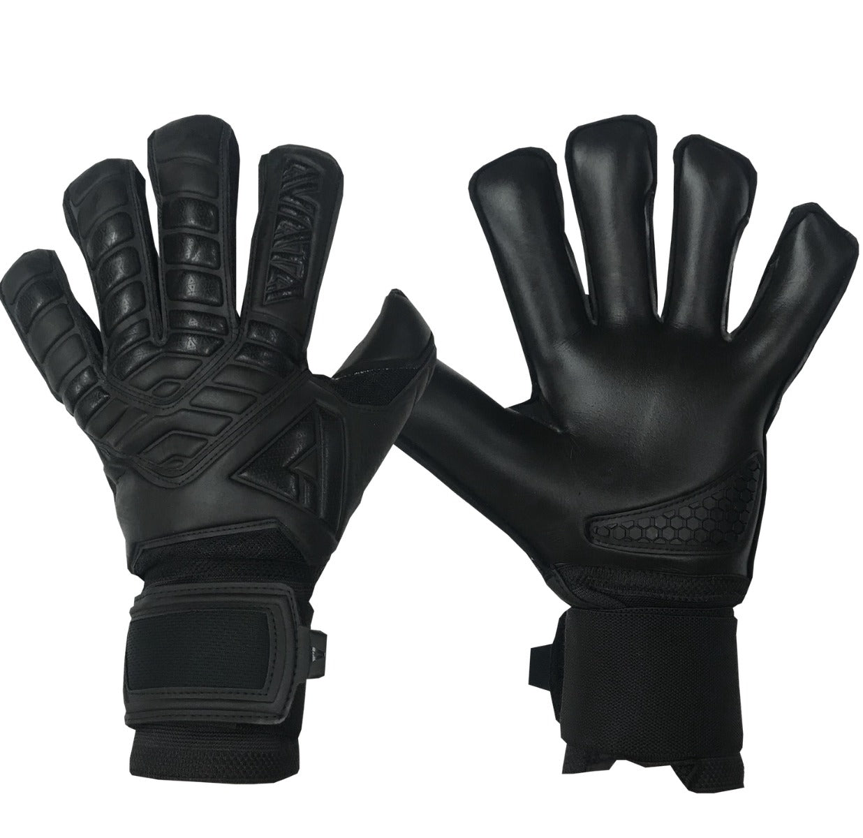 Aviata Youth Halcyon Turf Blackout Goalkeeper Gloves - Black (Pair)