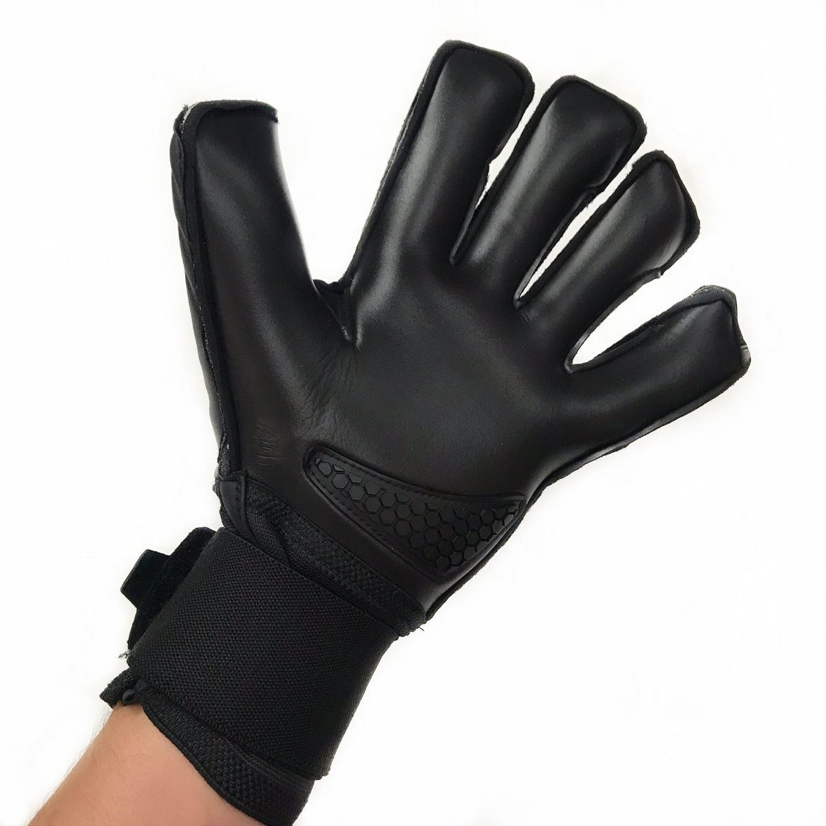 Aviata Youth Halcyon Turf Blackout Goalkeeper Gloves - Black (Single - Inner)
