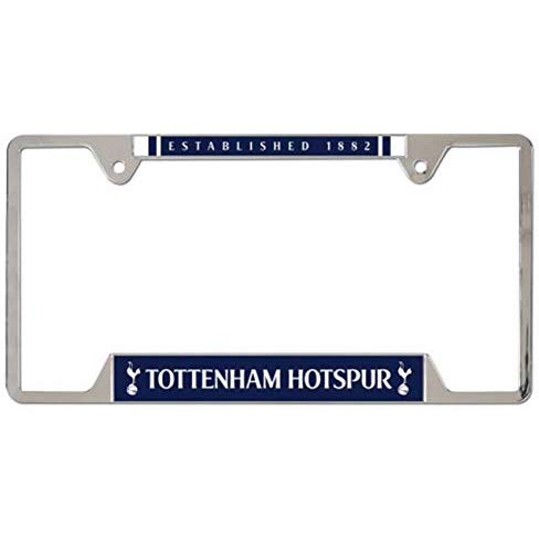 Wincraft Tottenham License Plate Frame - Chrome-Navy