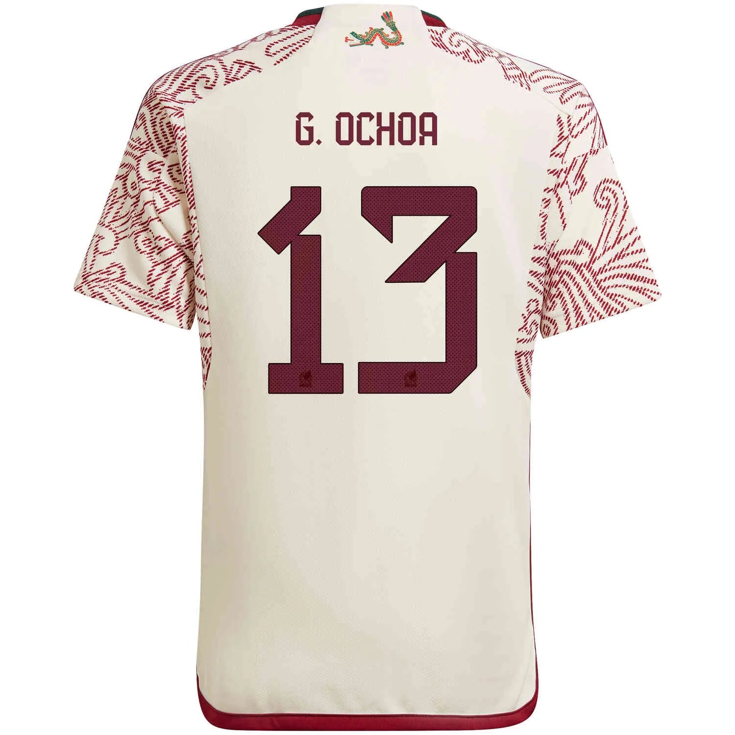 adidas 2022-23 Mexico Away Jersey - Wonder White