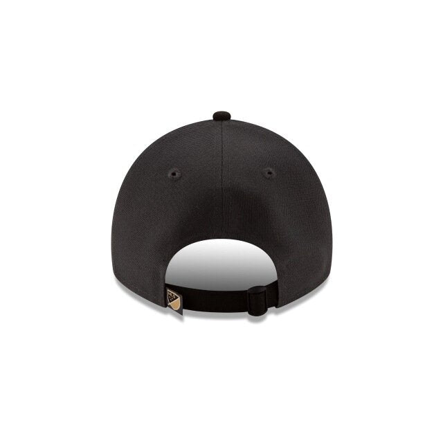 New Era LAFC Jersey Hook 920  Adjustable Hat - Dark Grey-Black (Back)