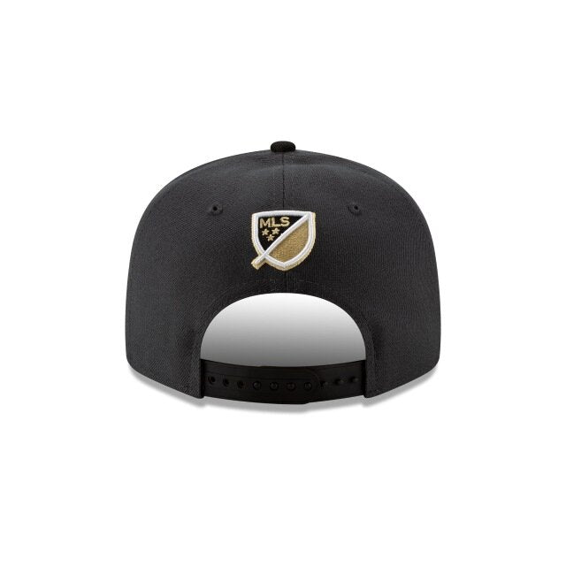 New Era LAFC Jersey Hook 950 Snapback Hat - Dark Grey-Black (Back)