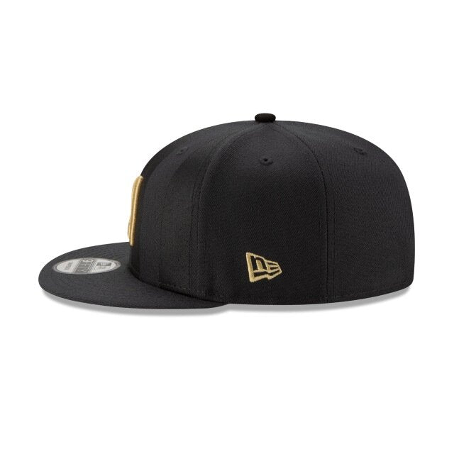 New Era LAFC Jersey Hook 950 Snapback Hat - Dark Grey-Black (Side 1)