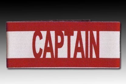 Kwik Goal International Captain's Band Red