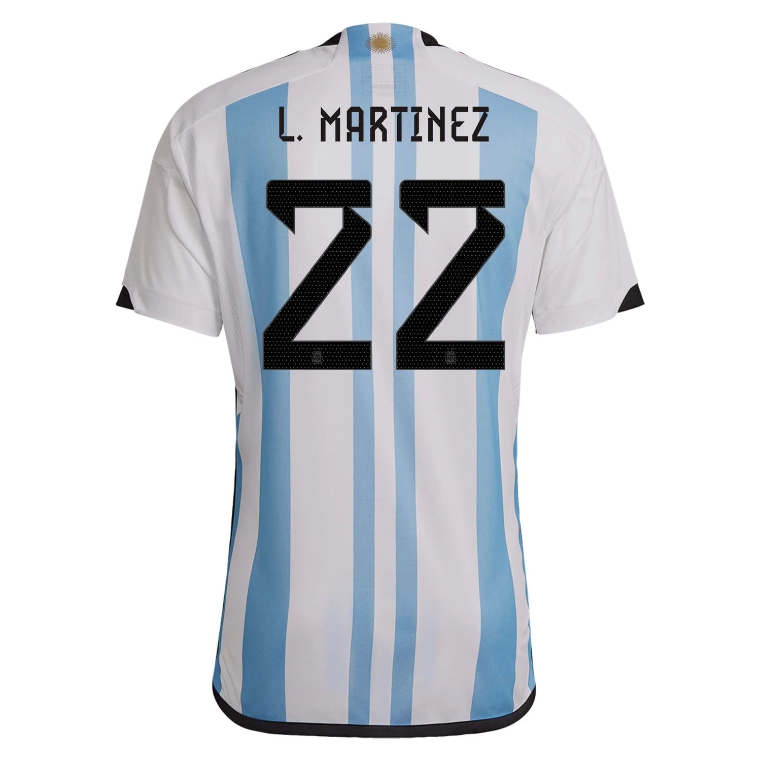 adidas 2022-23 Argentina Women's Home Jersey - White-Light Blue