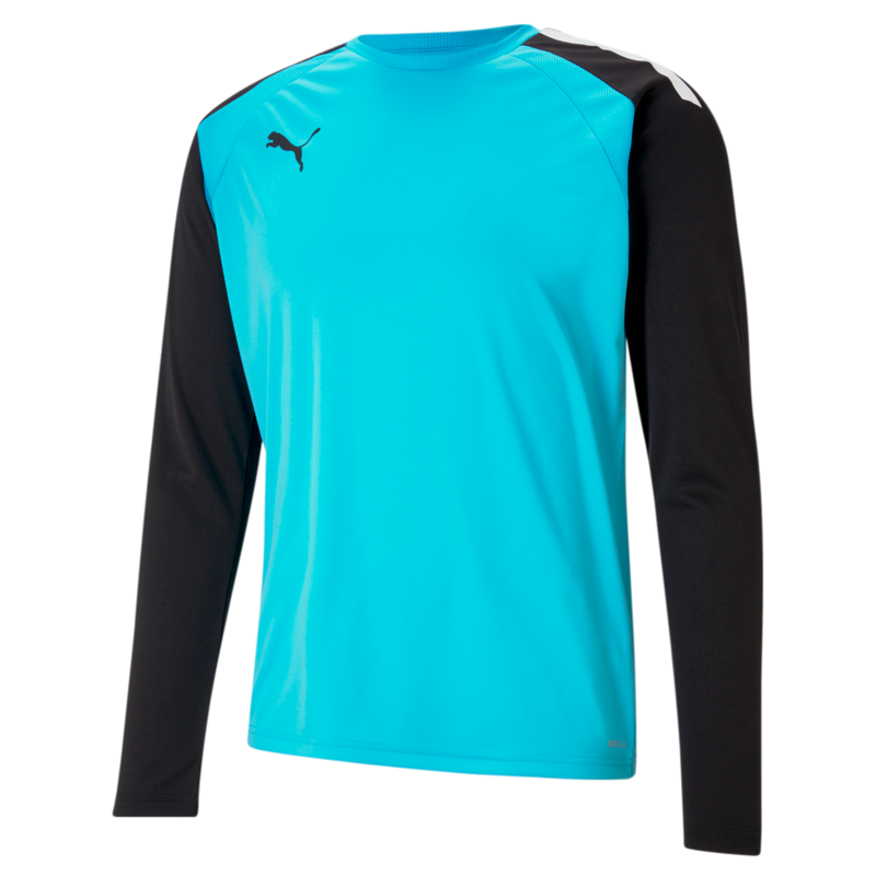 Puma Team Pacer Goalkeeper Youth Long Sleeve Jersey - Blue-Black (Front)