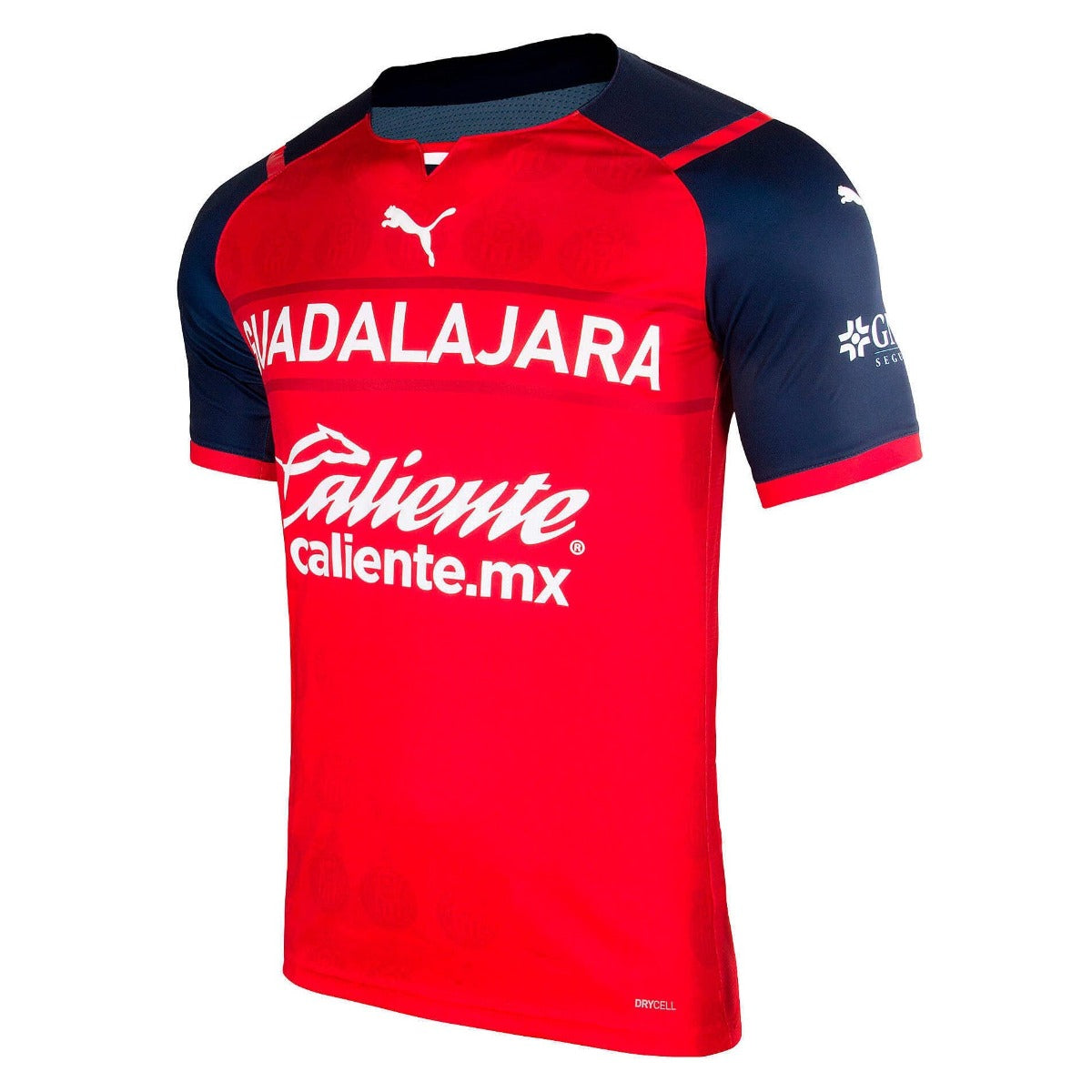 Puma 2022 Chivas Authentic Third Jersey - Red (Front)