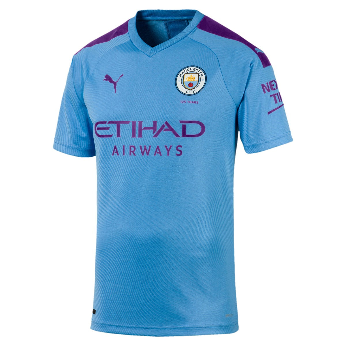 Puma 2019-20 Manchester City Authentic Home Jersey - Blue
