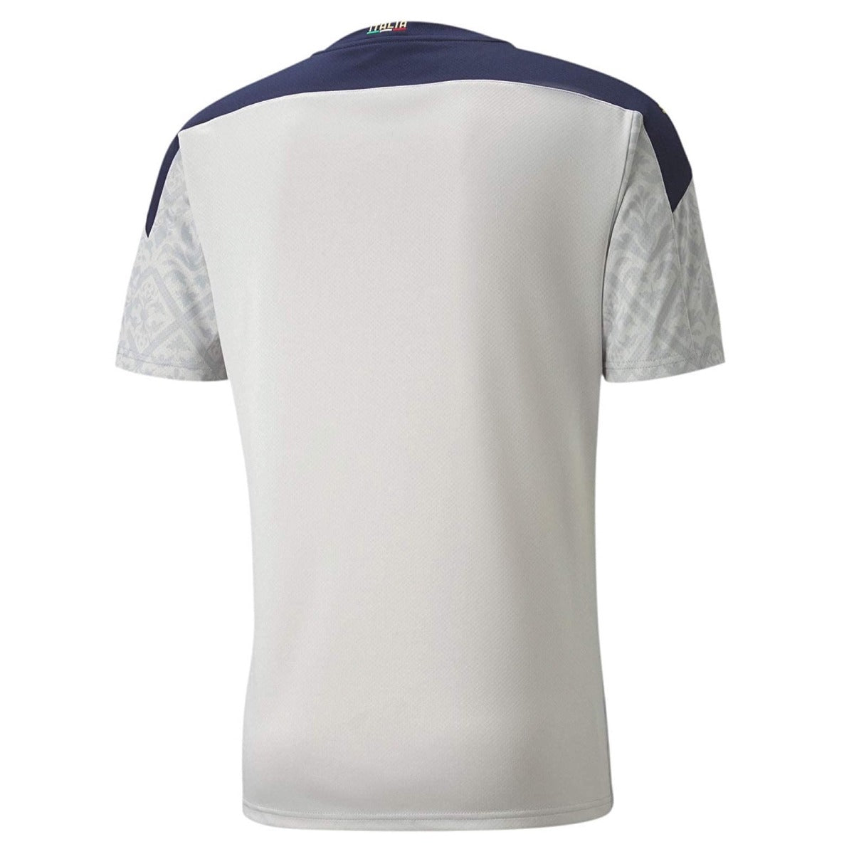 Puma 2021 Italy Goalkeeper Jersey - Gray (Back)