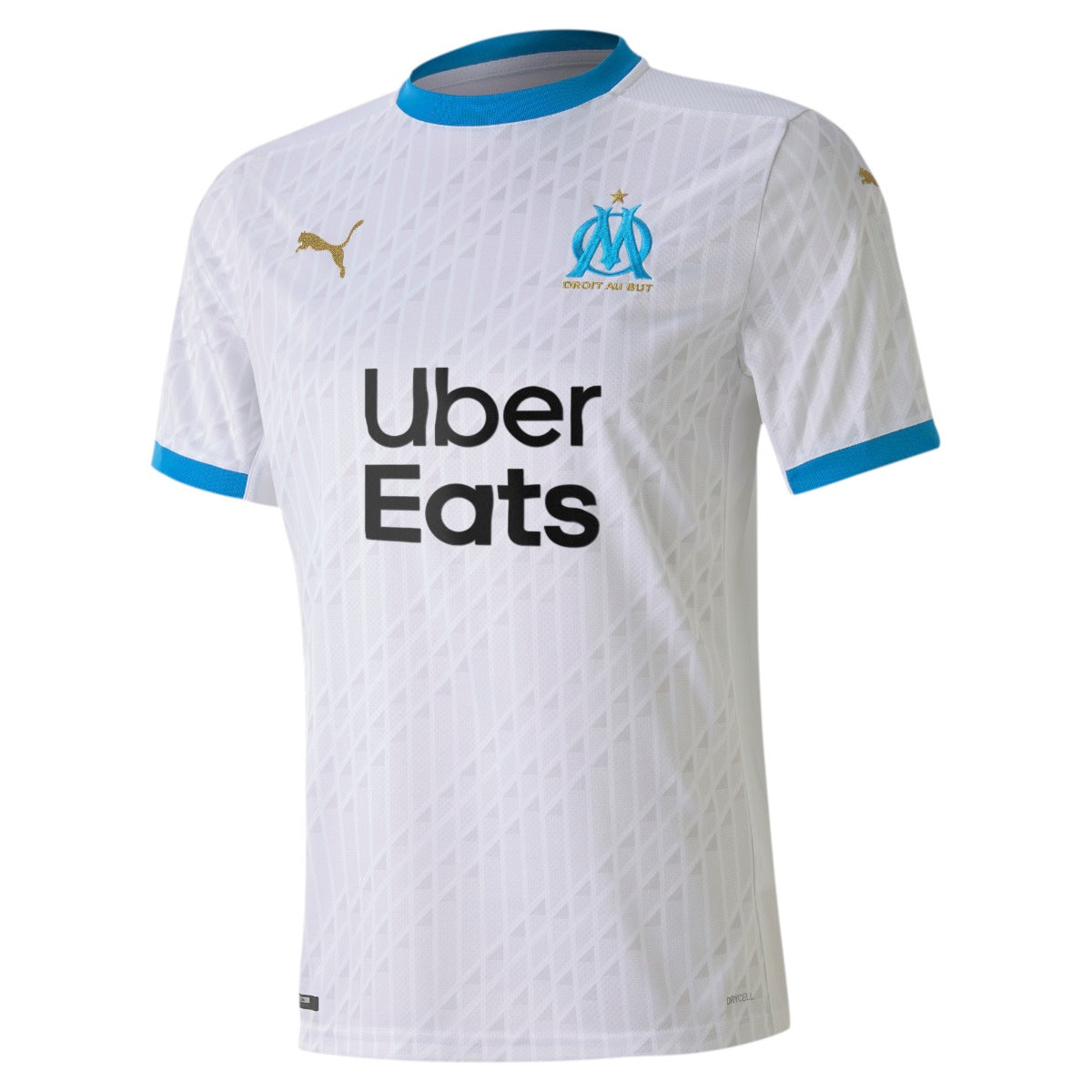 Puma 2020-21 Olympique de Marseille Home Jersey - White-Blue
