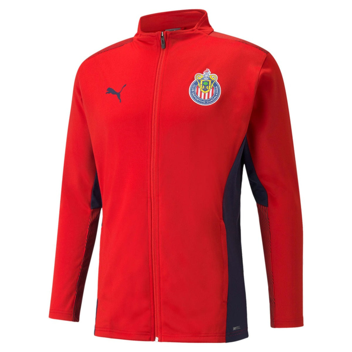 Puma 2021-22 Chivas Training Jacket - Red (Front)
