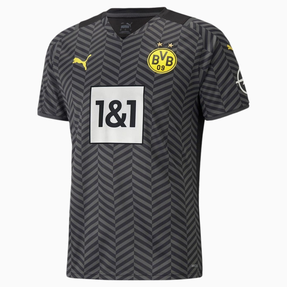 Puma 2021-22 Borussia Dortmund Away Jersey - Black