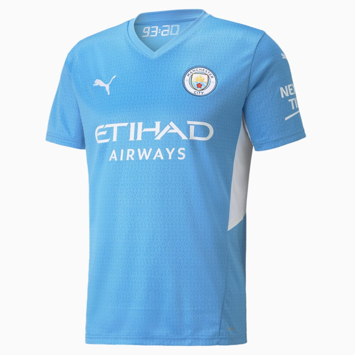 Puma 2021-22 Manchester City Home Jersey - Light Blue (Front)