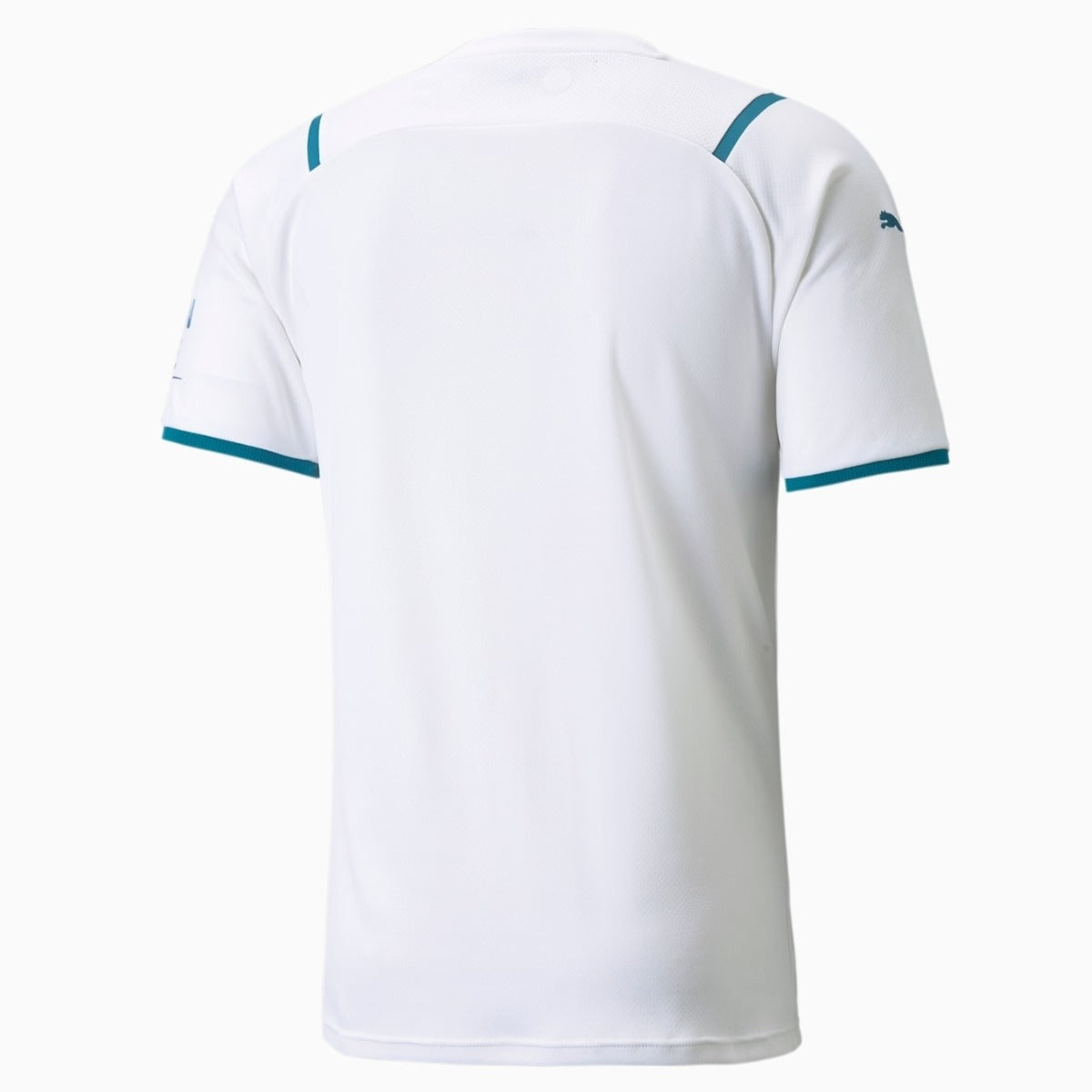 Puma 2021-22 Manchester City Away Jersey - White (Back)