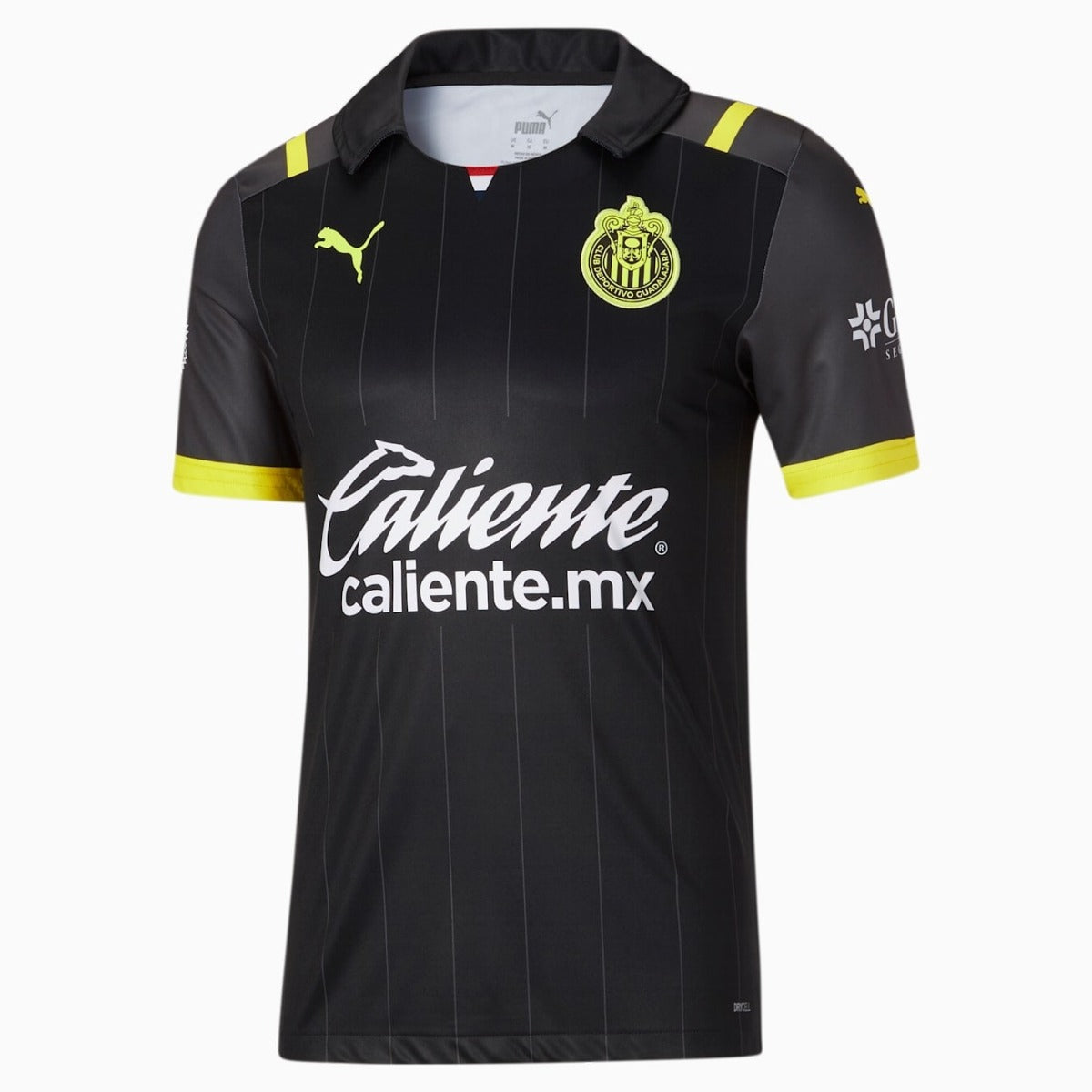 Puma 2021-22 Chivas Away Jersey - Black (Front)