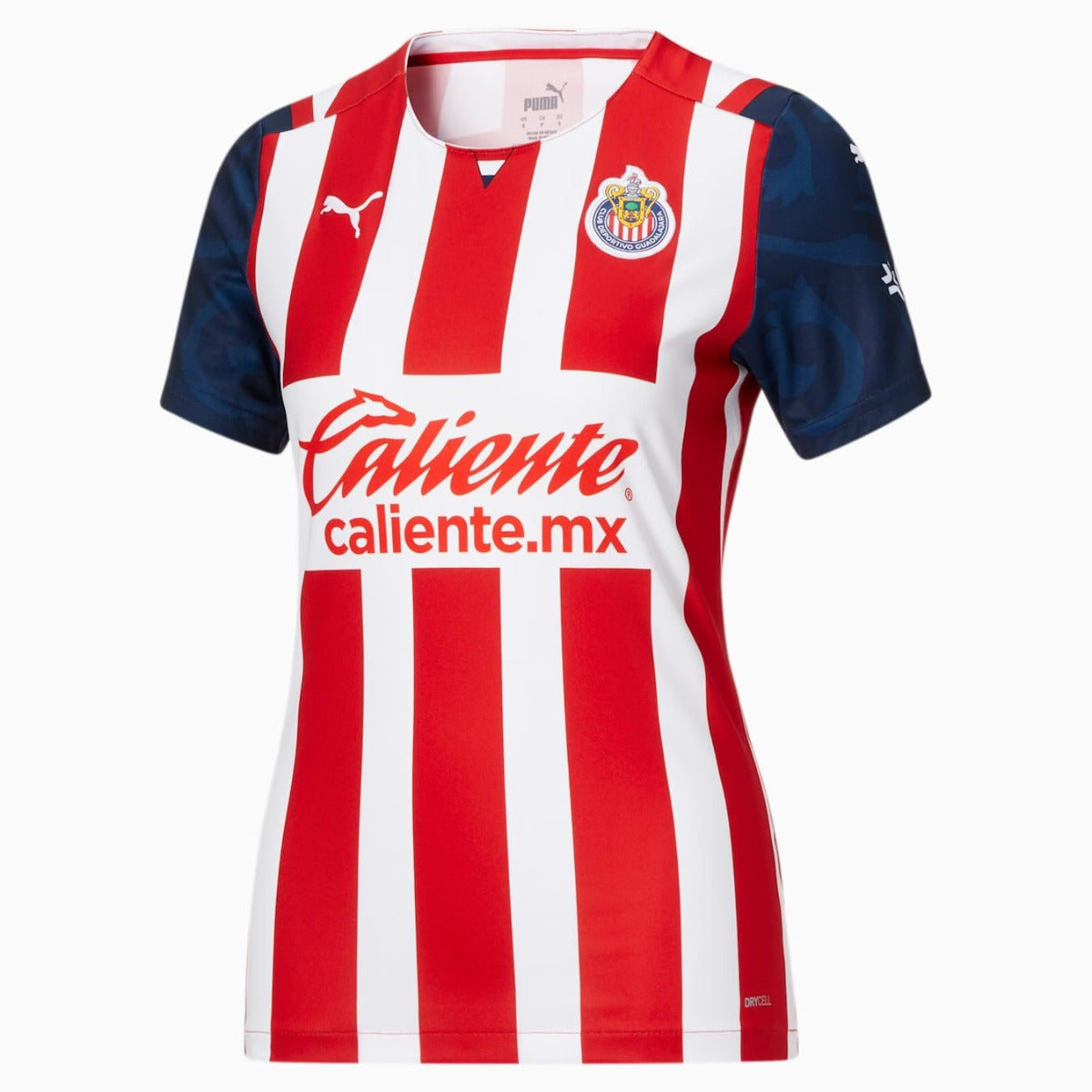 Puma 2021-22 Chivas Women Home Jersey - Red-White (Front)