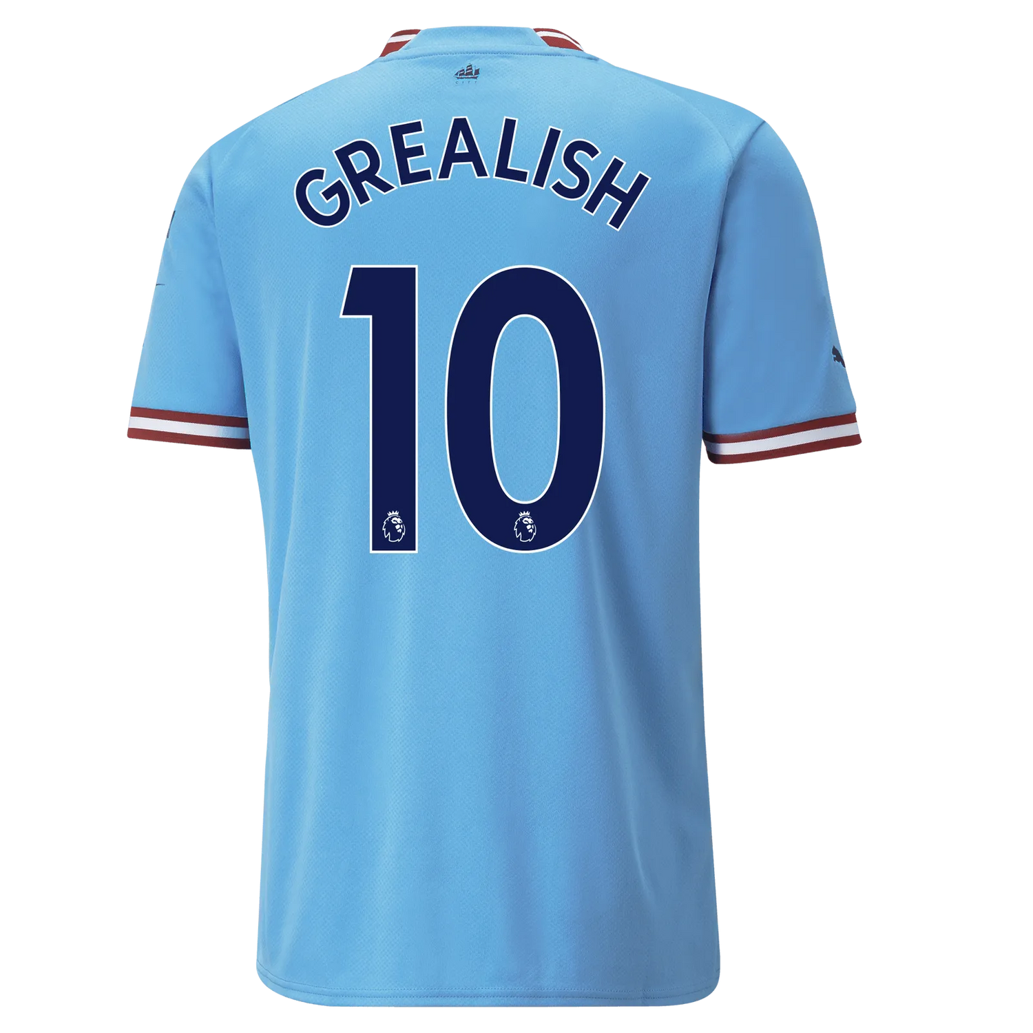 Puma 2022-23 Manchester City Home Soccer Jersey - Light Blue