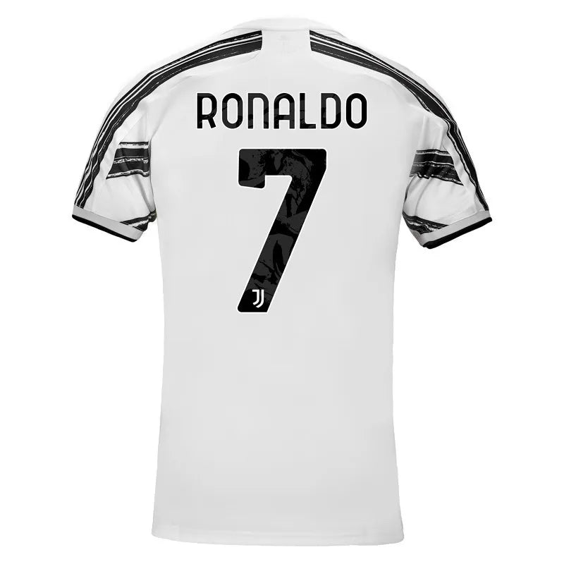 adidas 2020-21 Juventus Home Jersey - Black-White