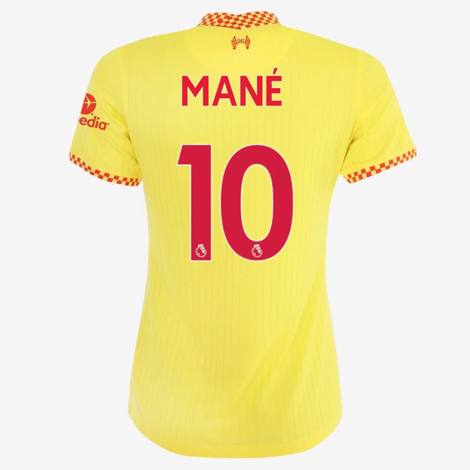 Nike 2021-22 Liverpool Third ADV Match Jersey - Yellow