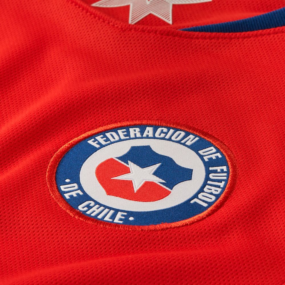 Nike 2018 Youth Chile Home Jersey - Red