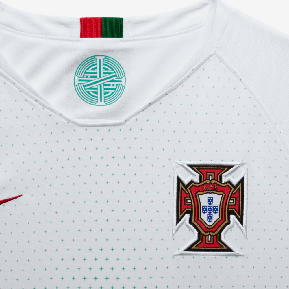 Nike Portugal 2018 Youth Away Jersey - White