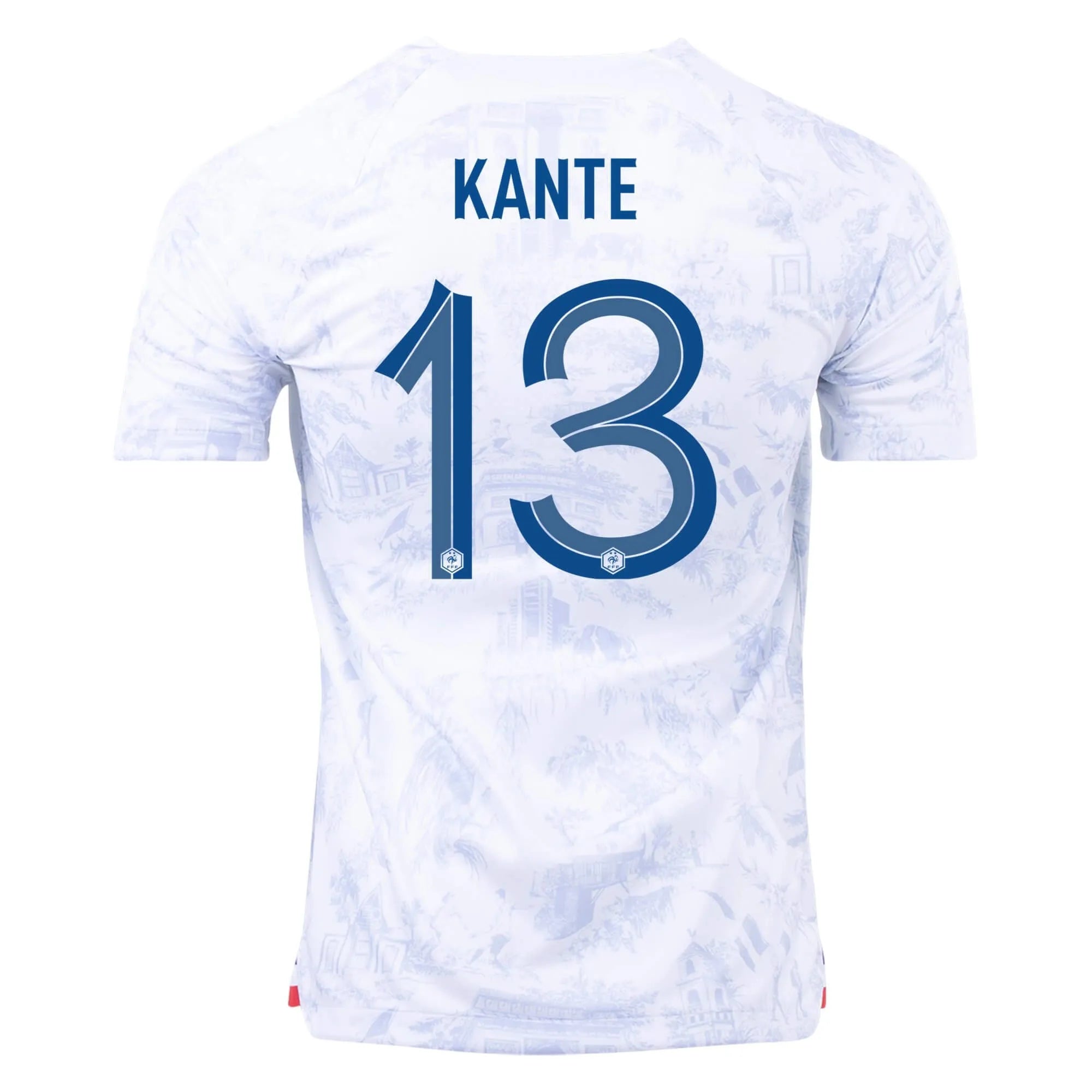 Nike 2022-23 France Away Jersey - White-Royal