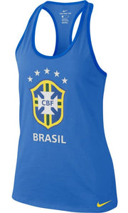 Nike Brasil 2018 Women's Tank Top - Blue/Yellow