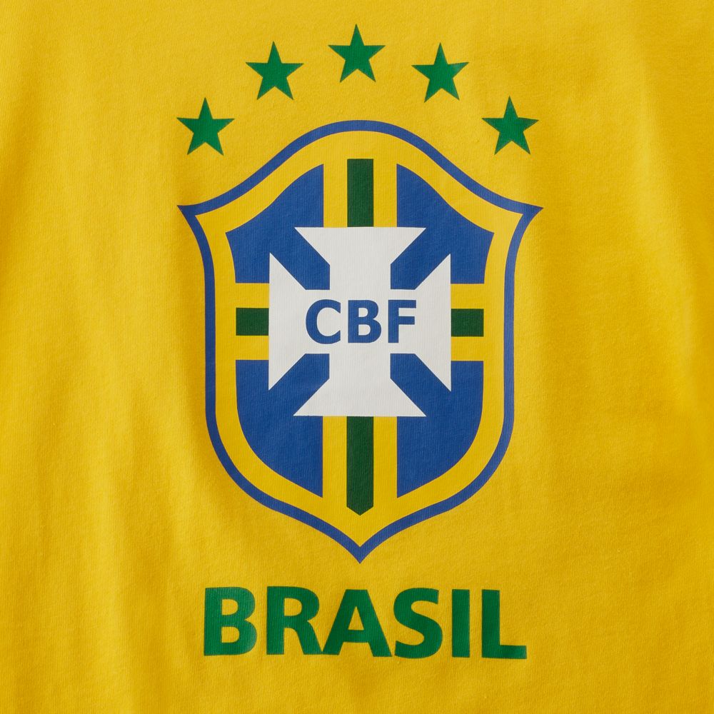 Nike Brasil 2018 Crest Tee - Yellow