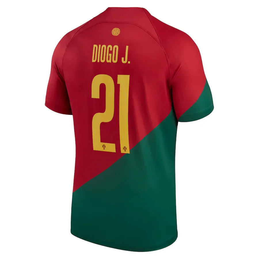 Nike 2022-23 Portugal Home Jersey- Red-Green