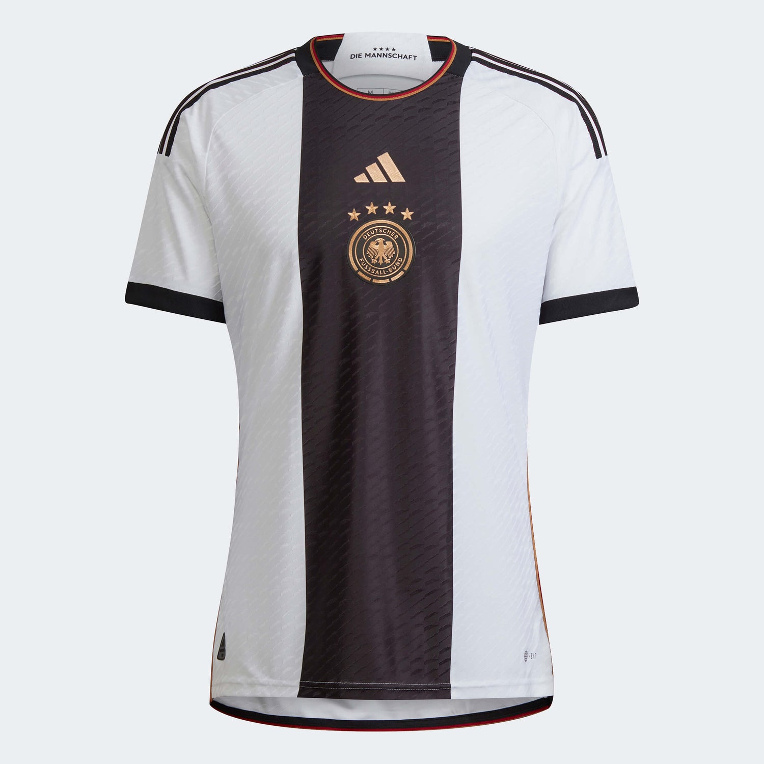 Adidas 2022-23 Germany Home Authentic Jersey White-Black