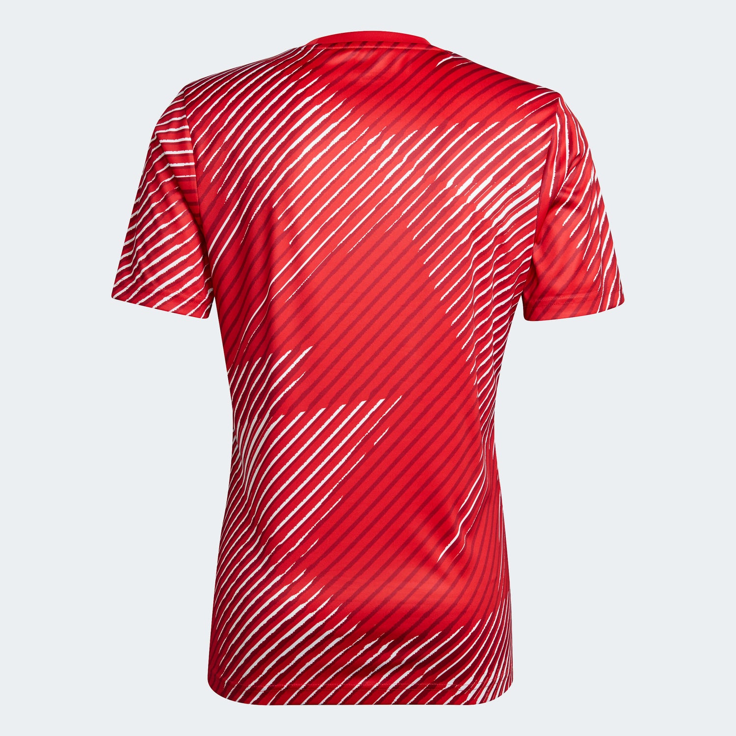 Adidas 2022-23 Japan Pre Match Jersey - Red (Back)