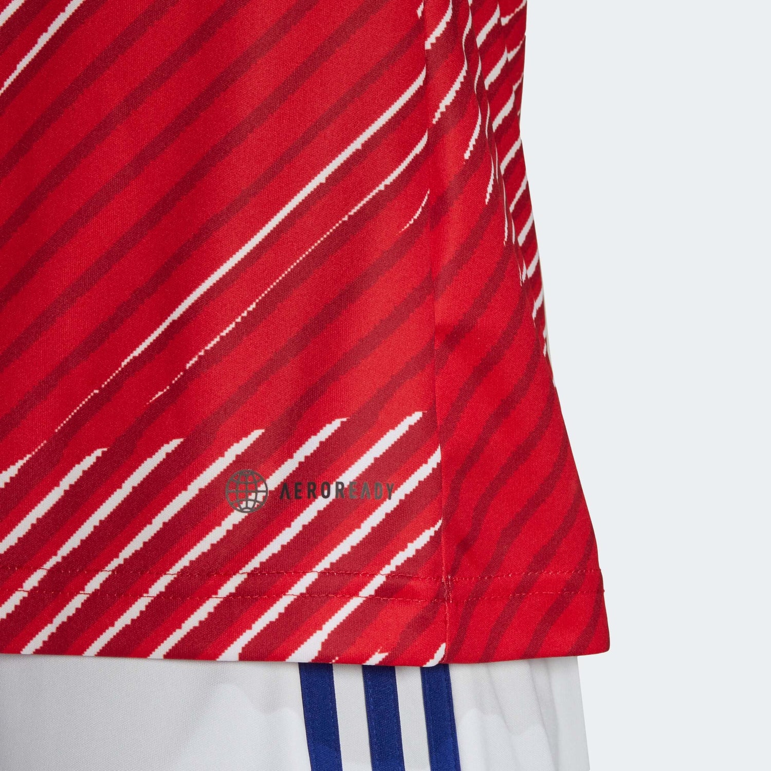 Adidas 2022-23 Japan Pre Match Jersey - Red (Detail 2)