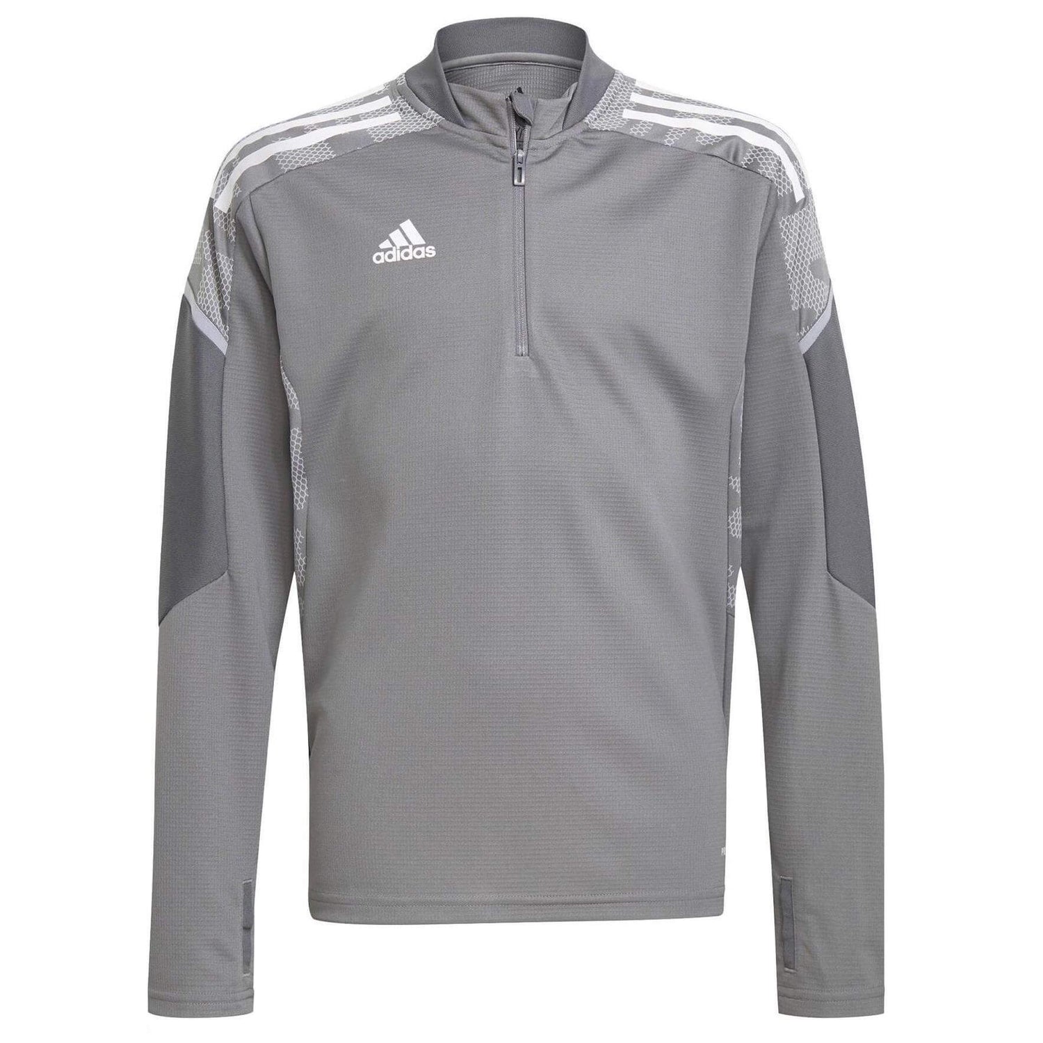 Adidas Condivo 21 Youth Training Top Team Grey (Front)