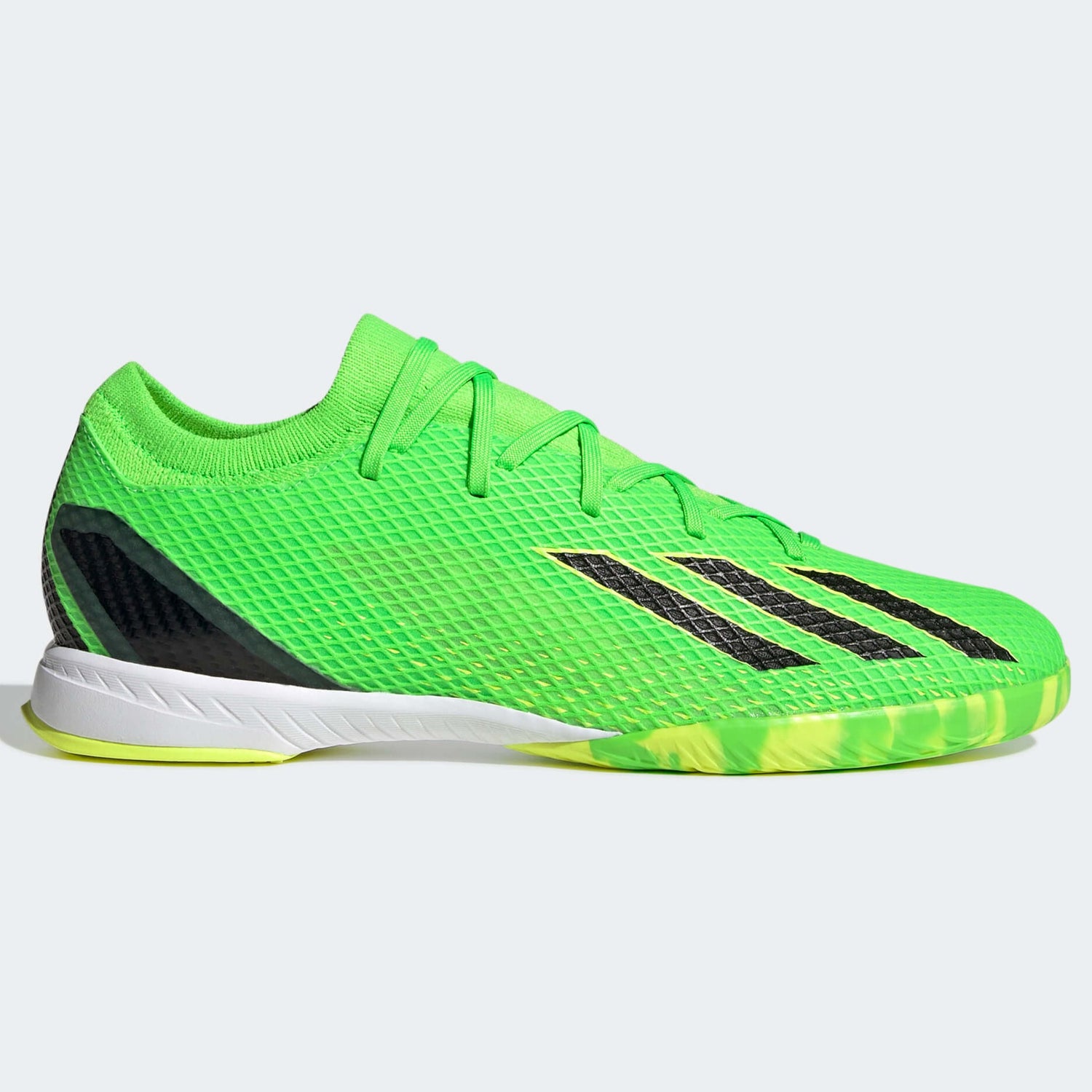 Adidas X SpeedPortal .3 Indoor - Solar Green-Black (Side 1)