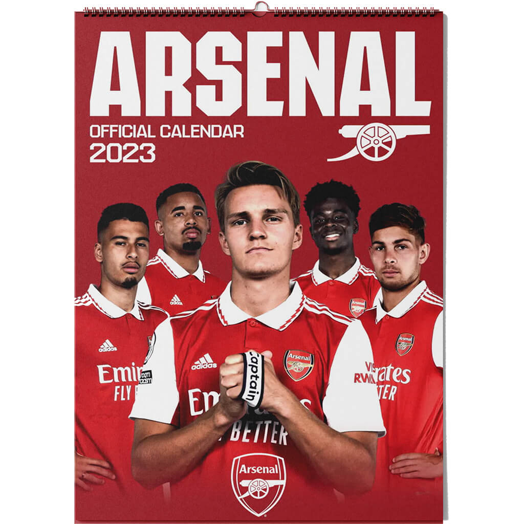 Arsenal 2023 Official Calendar (Front)